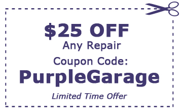 coupon - purple garage